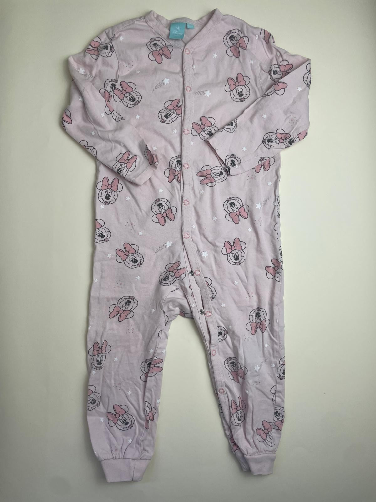 Tutina pigiama Minnie Mouse rosa