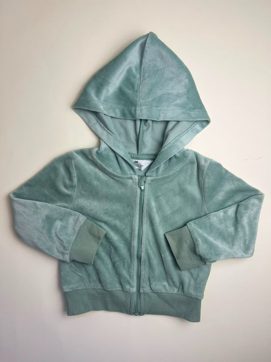 Felpa con cappuccio e zip