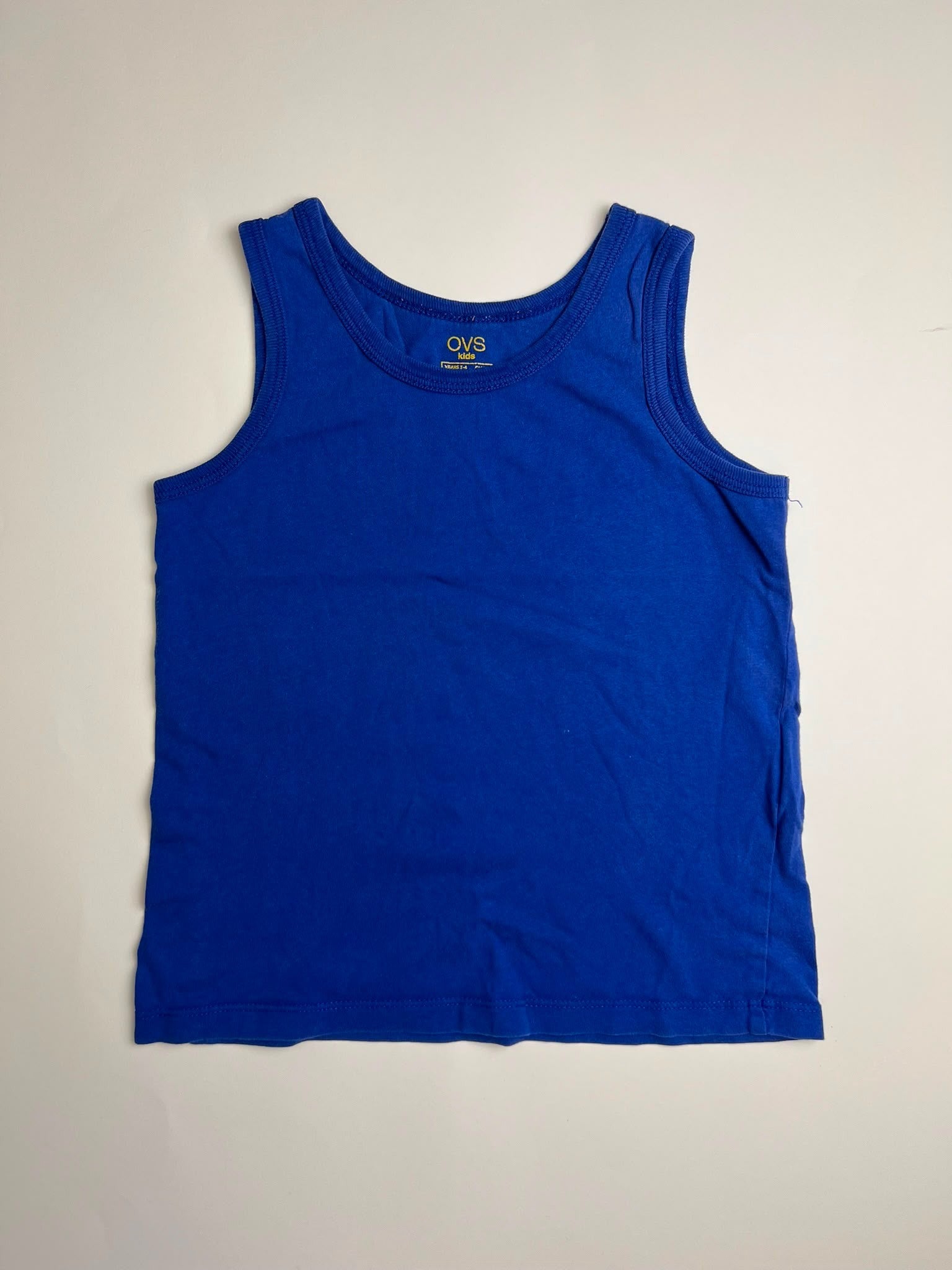 Canotta blu per bambino