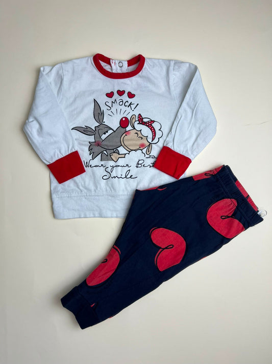 Pigiama Bambina Maniche Lunghe