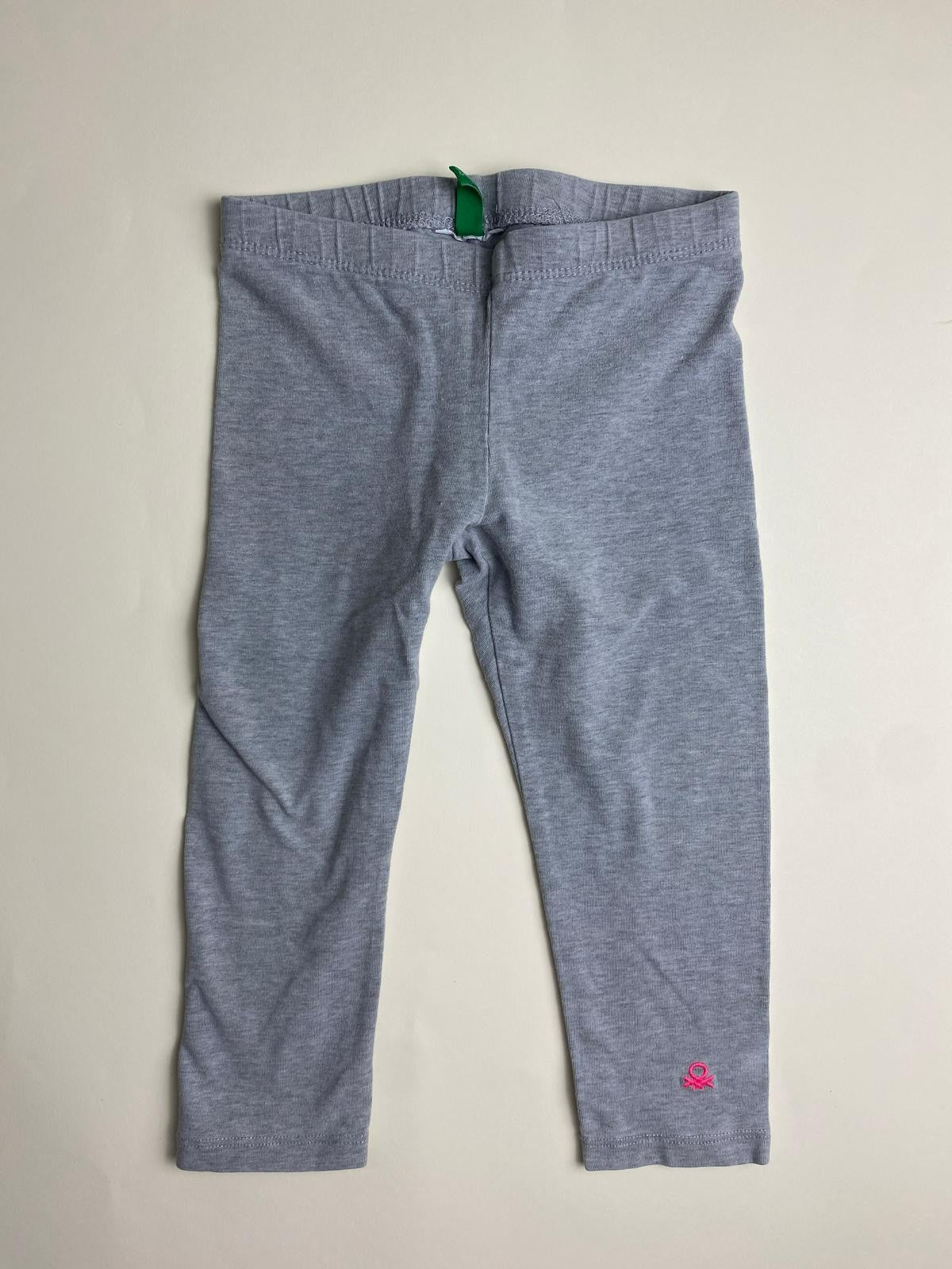 Leggings Bambina Grigio Melange 