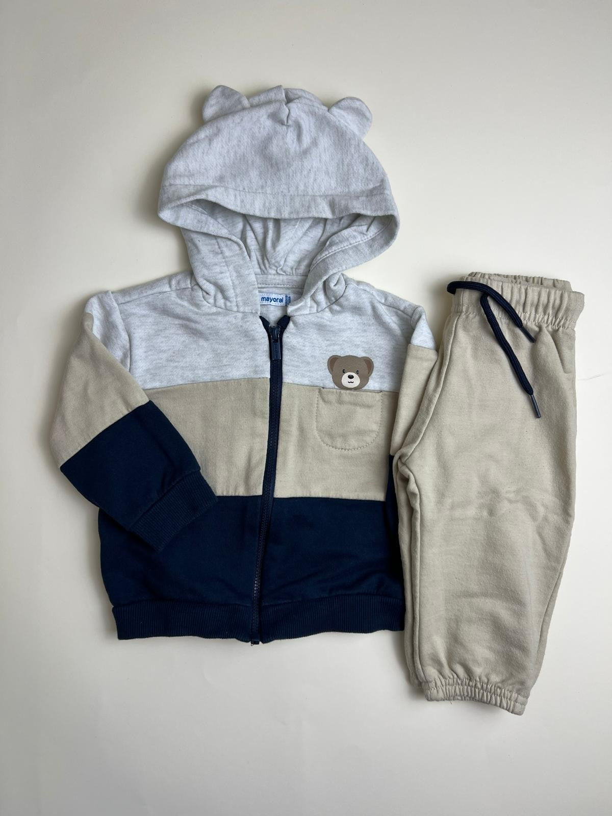 Tuta con Felpa Orsetto e Pantaloni