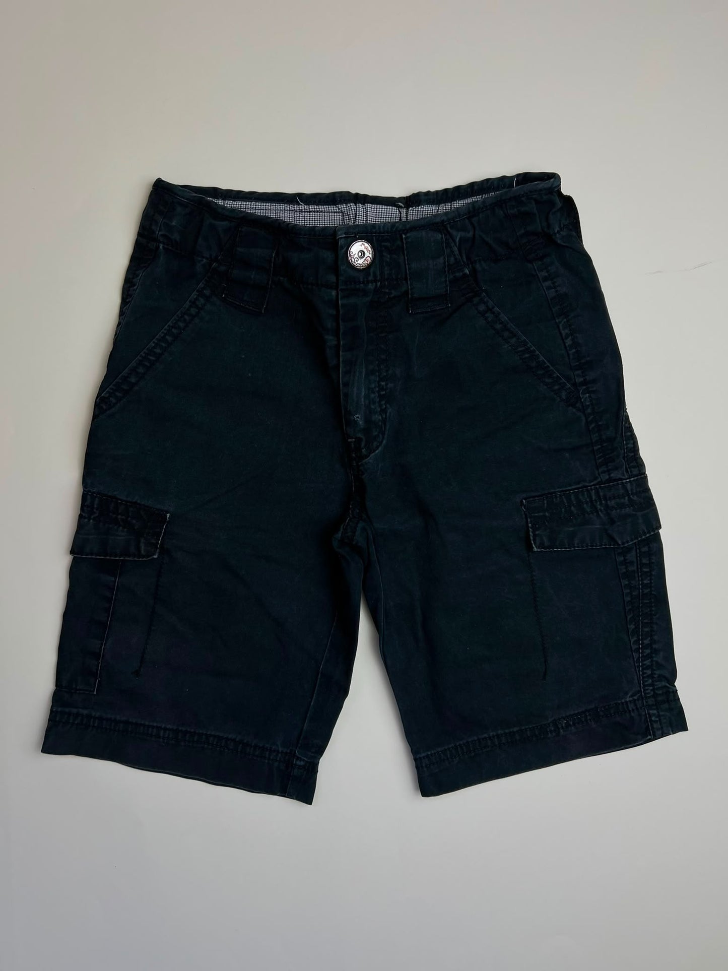 Pantaloncini cargo neri per bambino