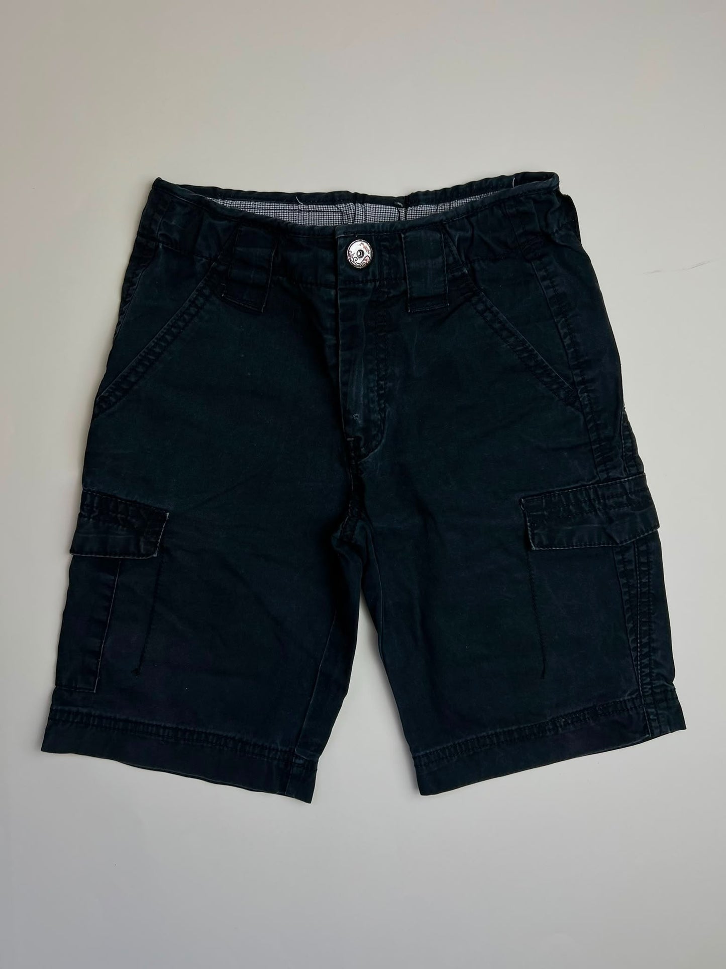 Pantaloncini cargo neri per bambino