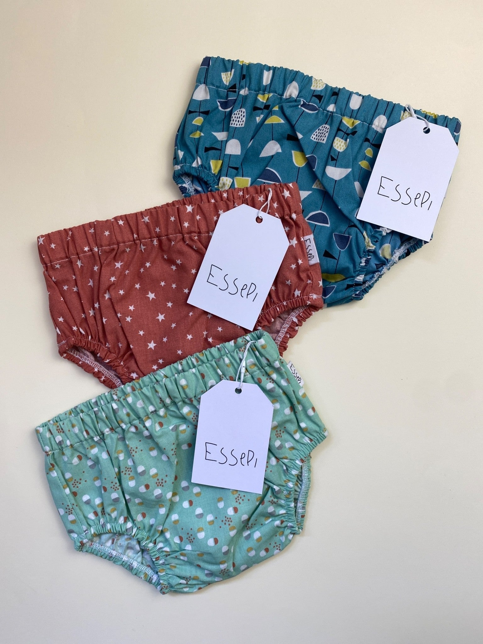 Set di culotte in popeline