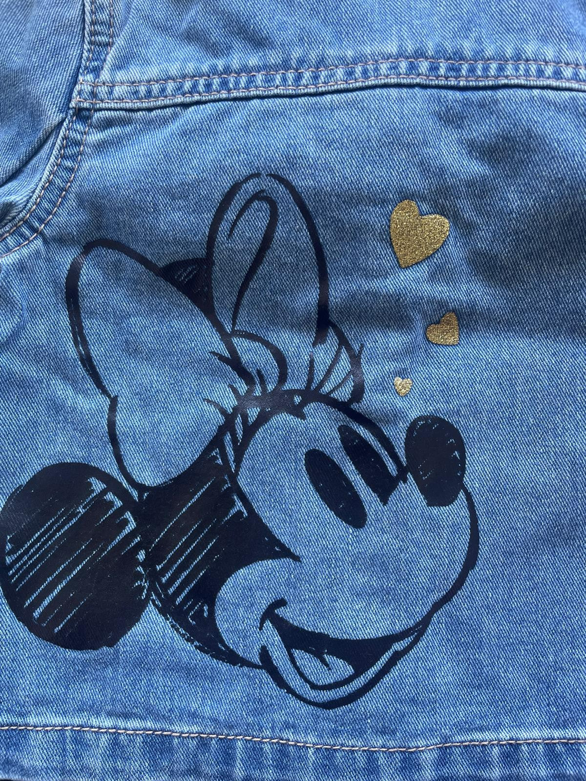 Giacca di jeans per neonata Minnie Mouse