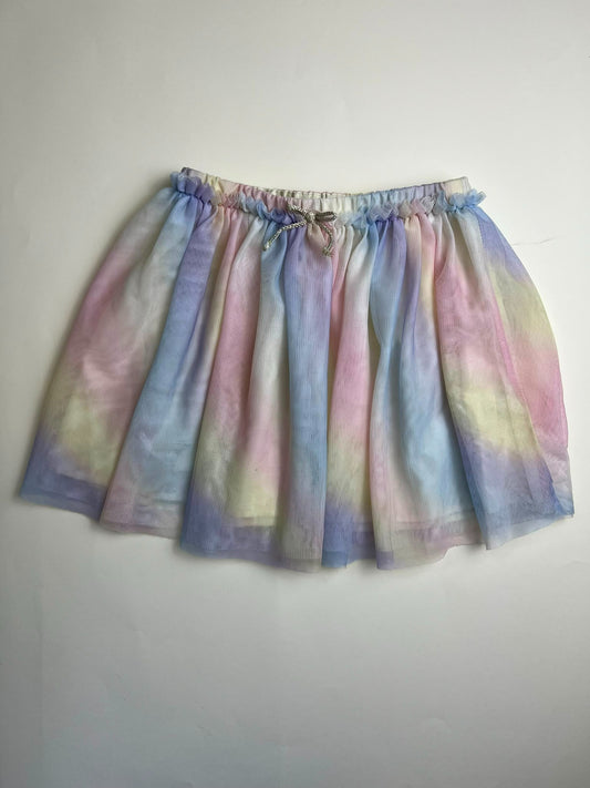 Gonna Tutu Arcobaleno Pastello per Bambina