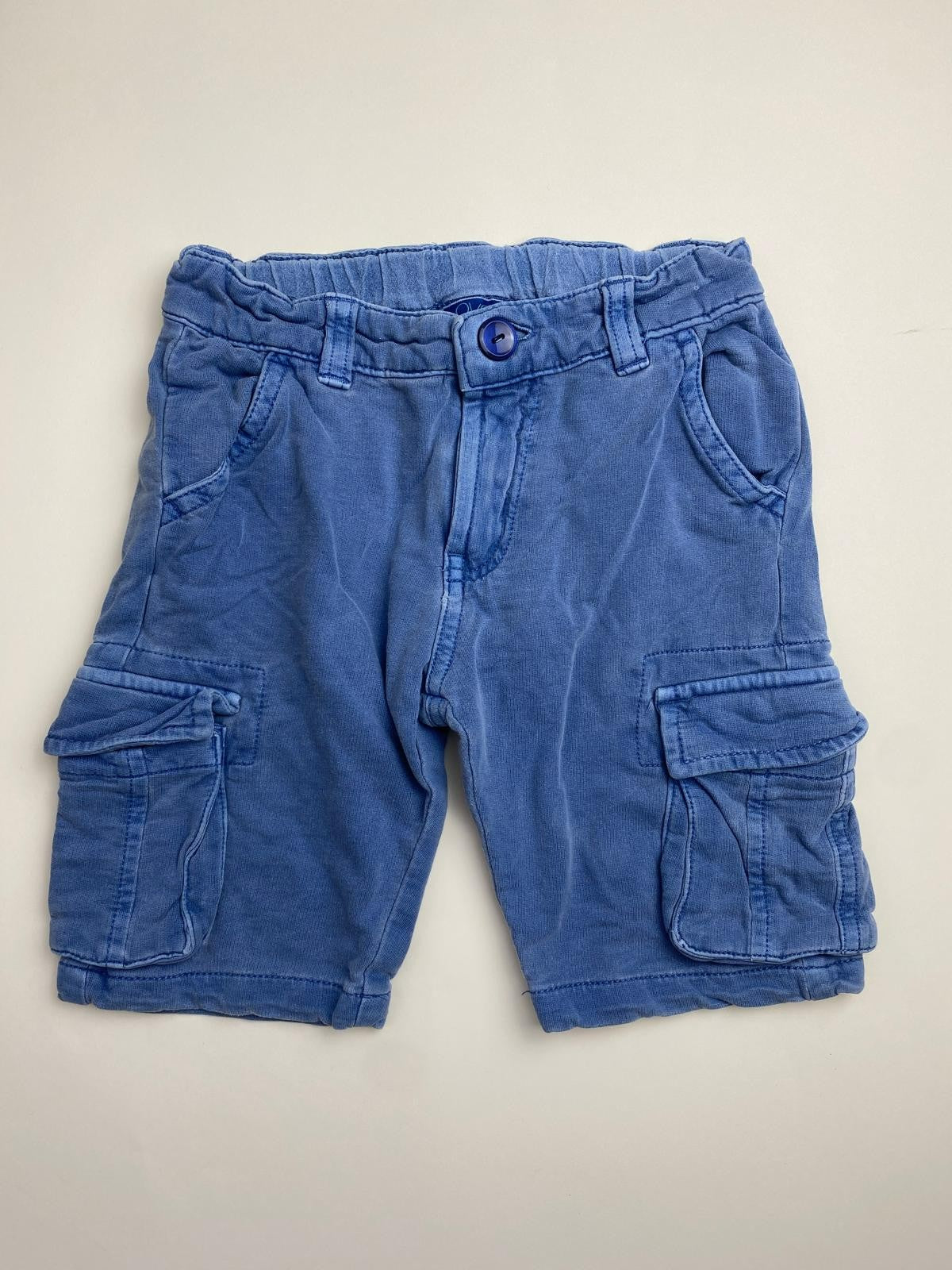 Pantaloncini Cargo Blu Bambino
