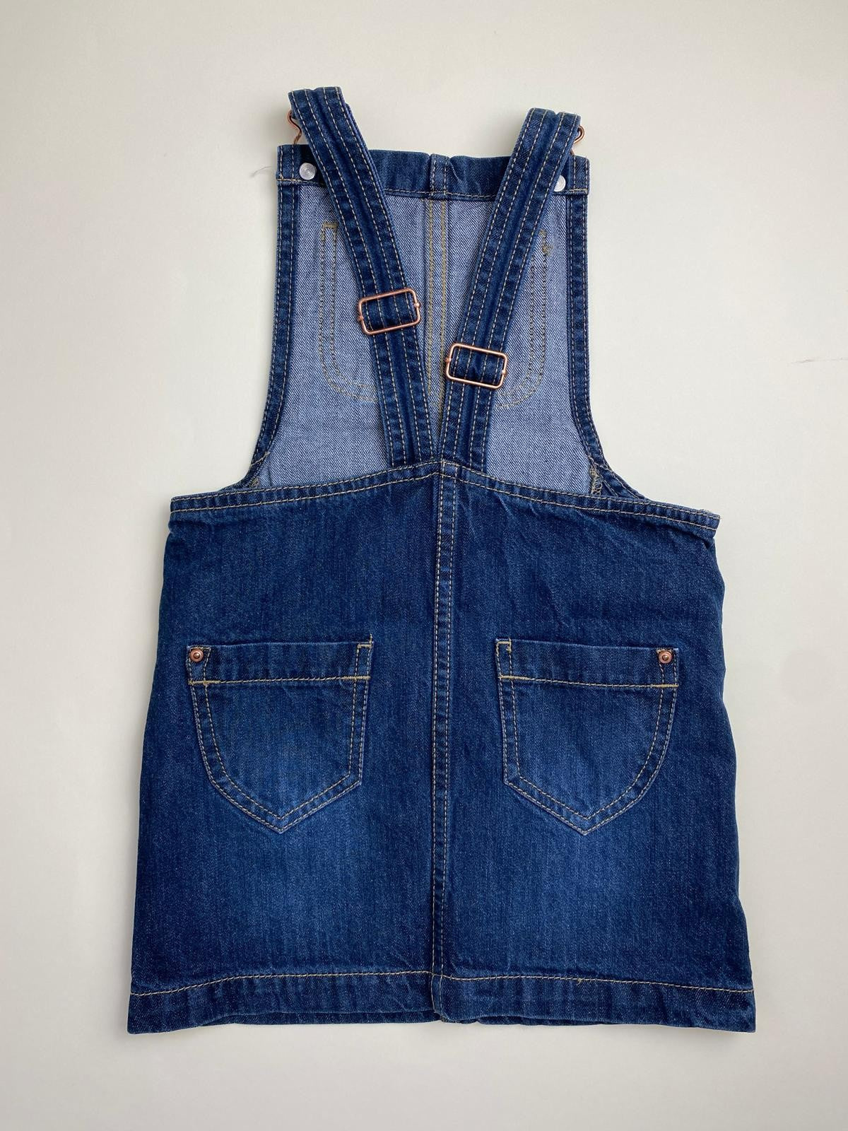 Vestito Salopette in Denim Blu