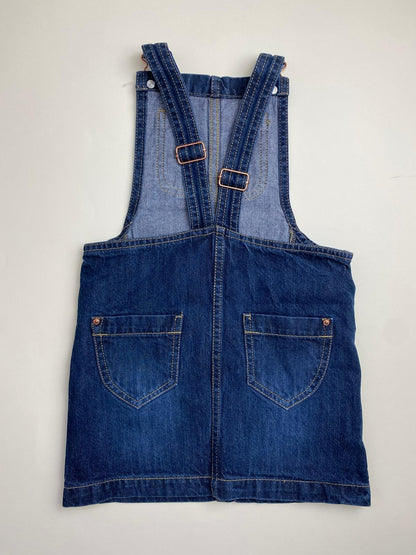 Vestito Salopette in Denim Blu