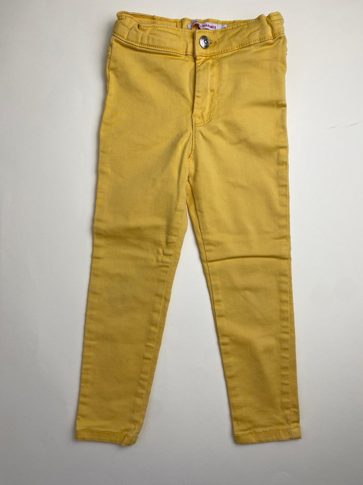 Pantaloni Lunghi Giallo 