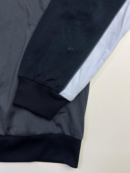 Giacca sportiva con zip e bande a contrasto