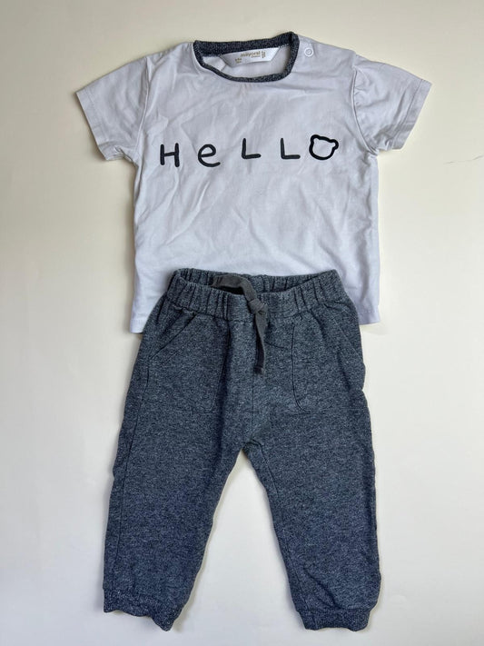 Completo T-shirt e Pantaloni per Bambino
