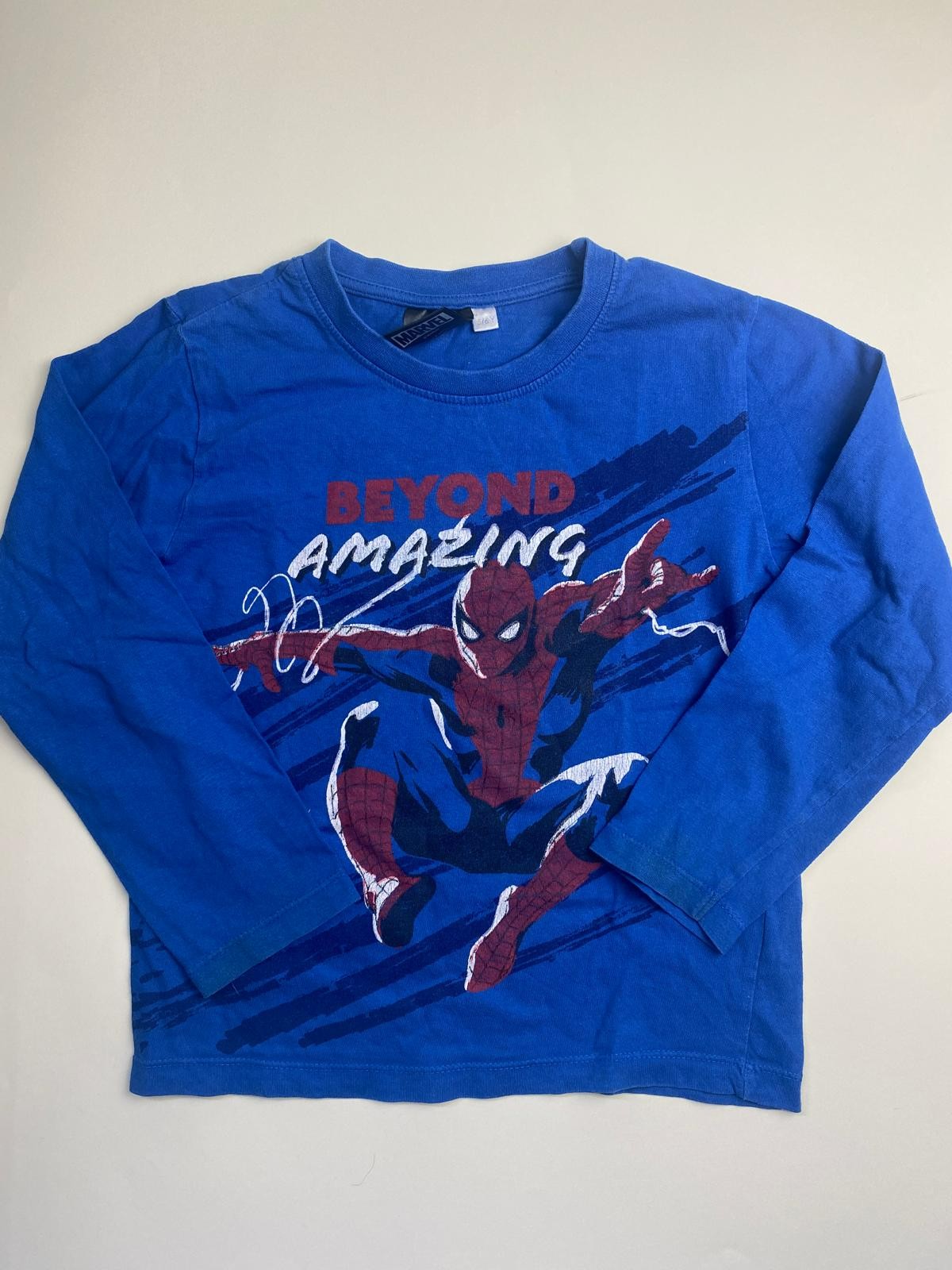 Maglietta a maniche lunghe Spider-Man Marvel blu
