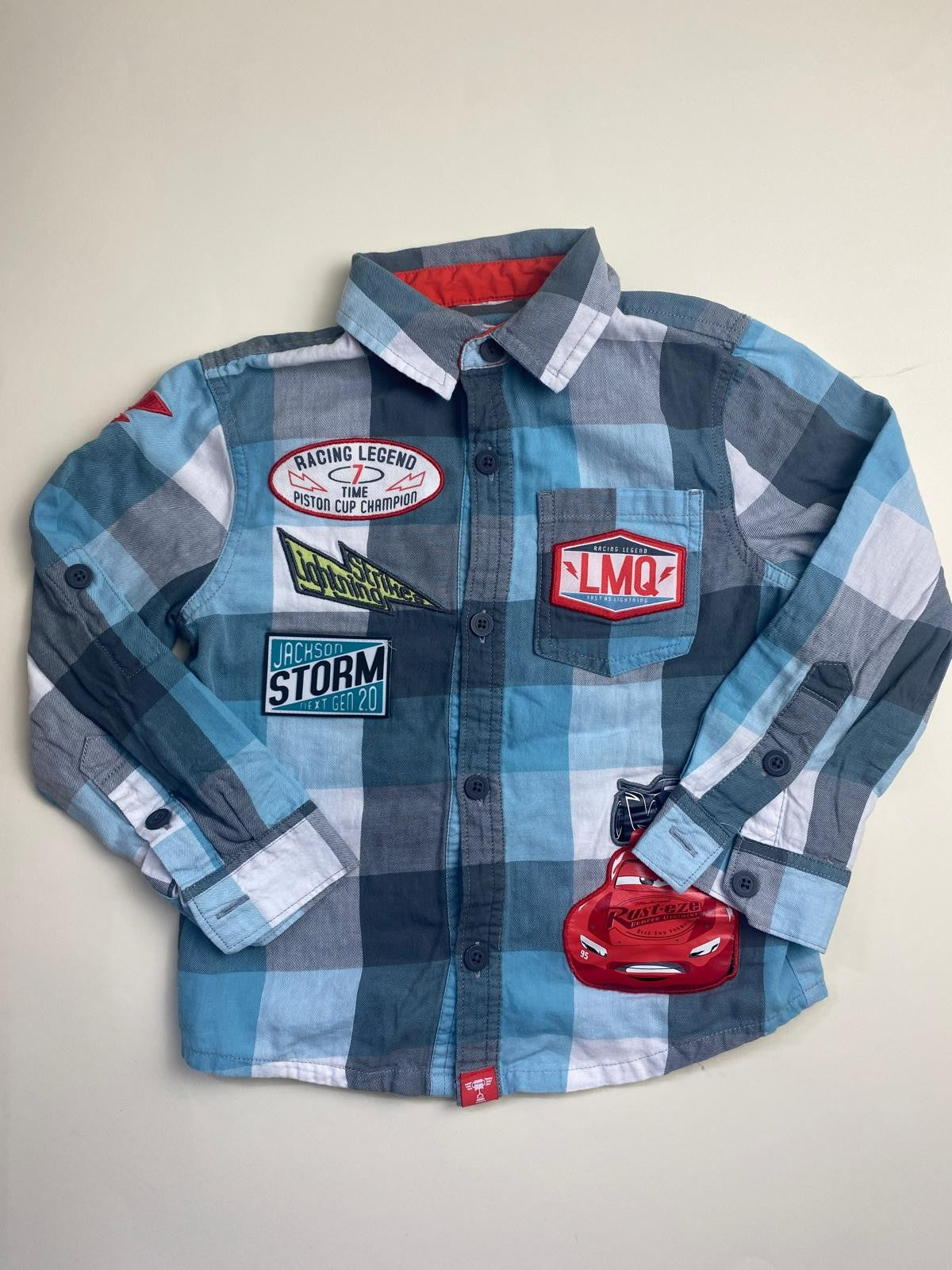 Camicia a Quadri Disney Cars per Bambino