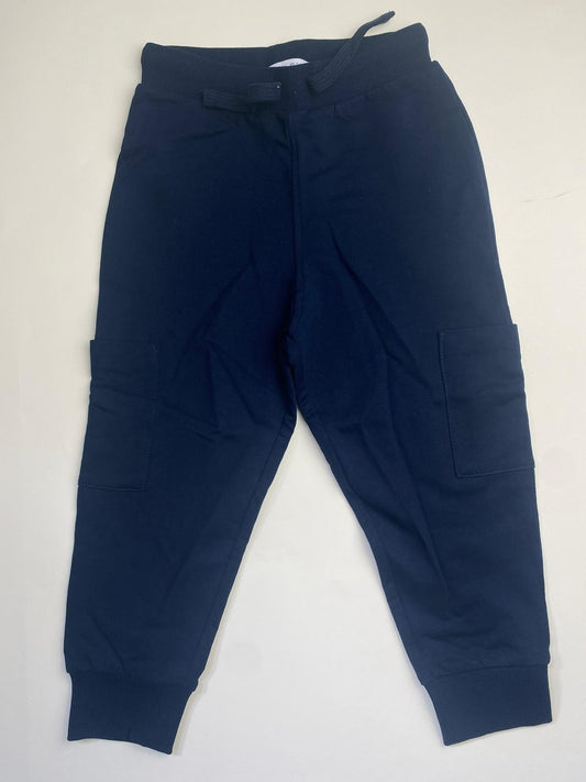 Pantaloni Jogger Cargo Blu Scuro