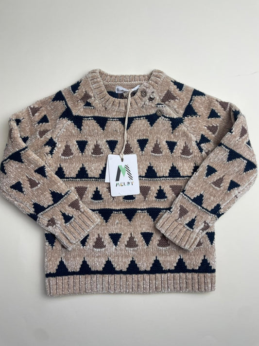 Maglione in ciniglia - con difetto