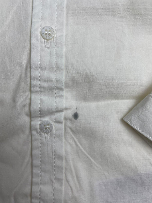 Camicia bianca bambino con papillon a quadri - difetto