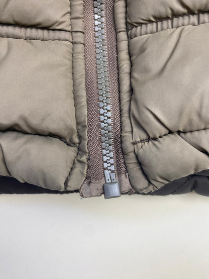 Gilet imbottito reversibile con cerniera