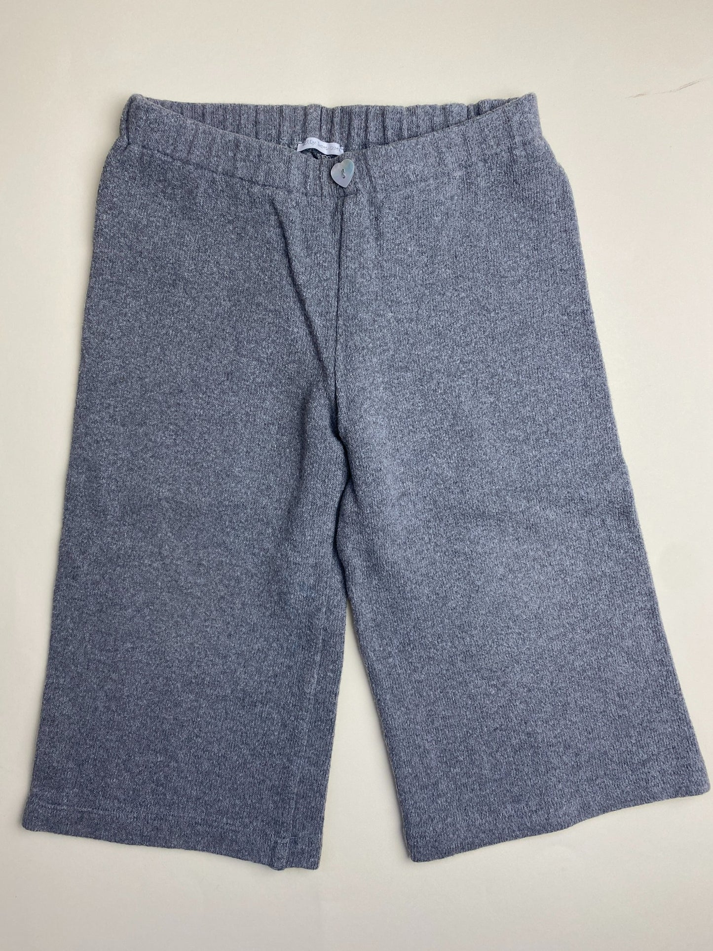 Pantaloni in maglia a gamba larga