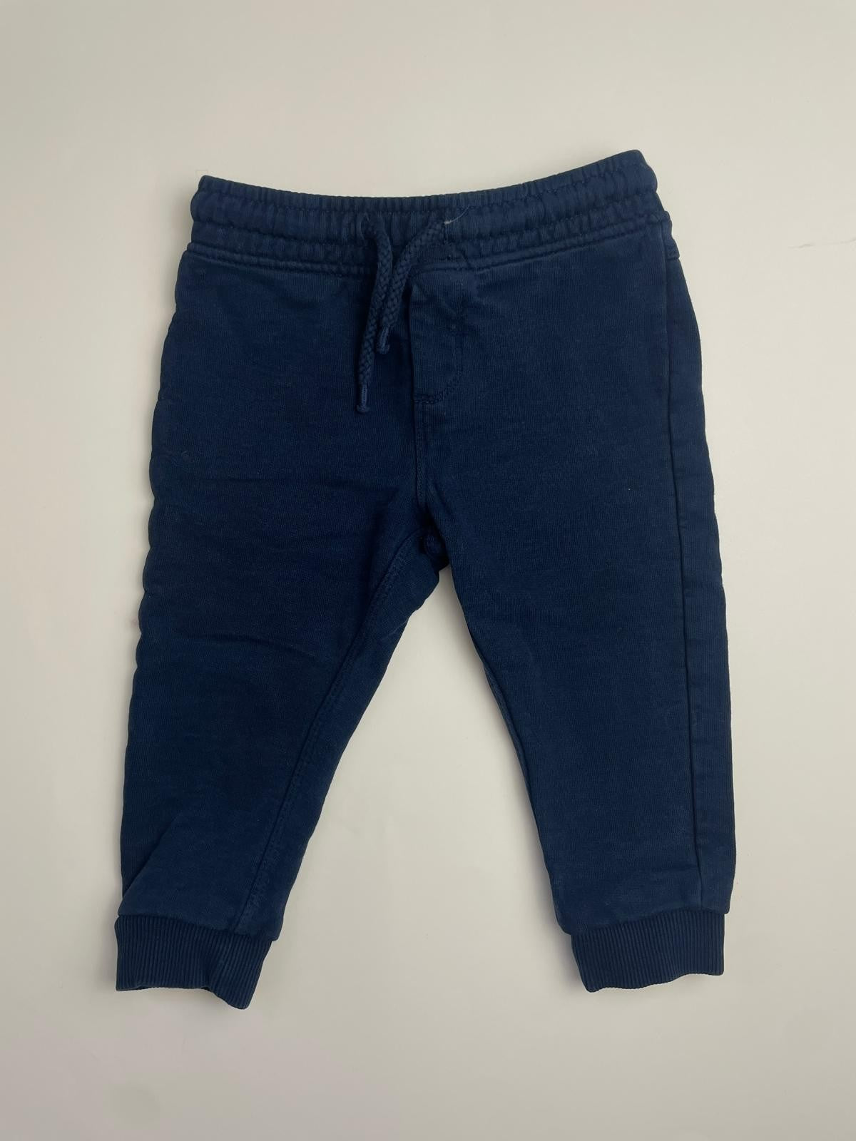 Pantaloni in felpa blu navy