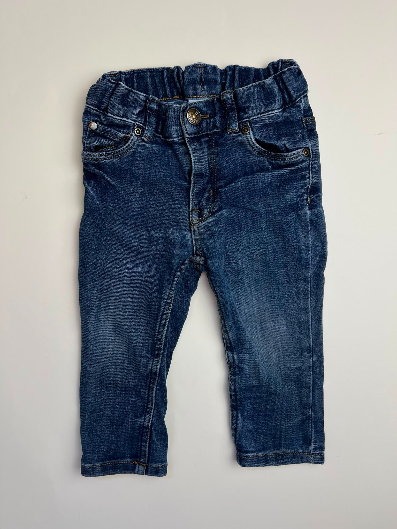 Jeans Bambino Blu Scuro Elasticizzati