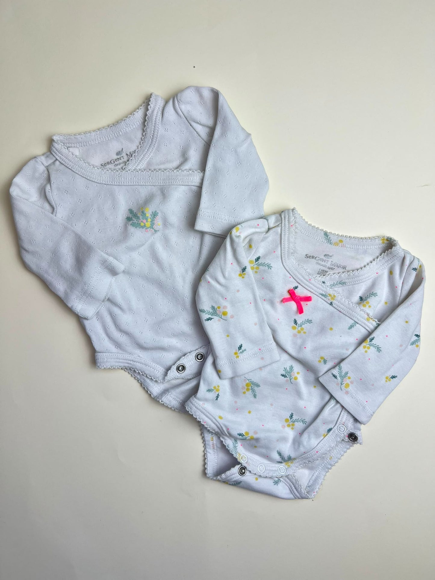 Set 2 Body Neonata Manica Lunga