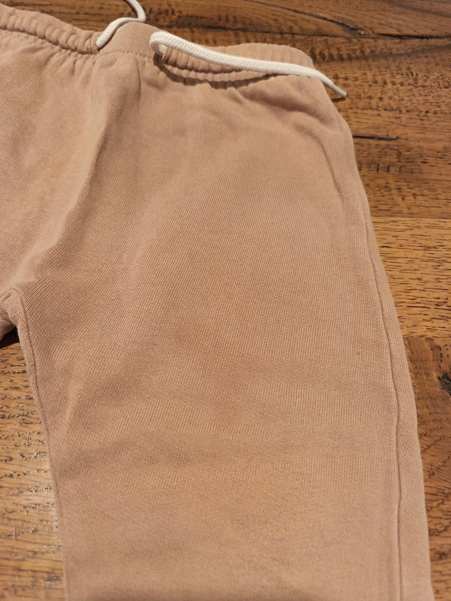 Pantaloni tuta neonato/bambino rosa antico