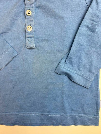 Maglia a maniche lunghe con colletto alla coreana per bambino
