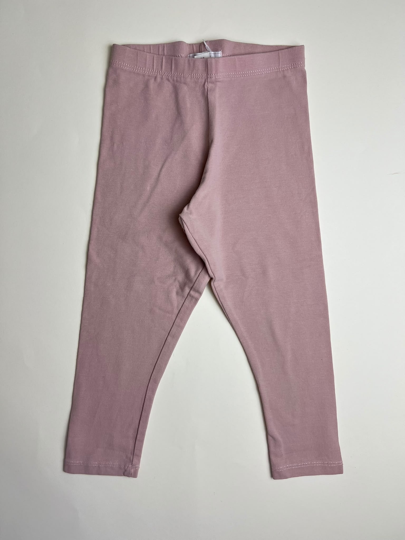 Leggings bambina rosa antico