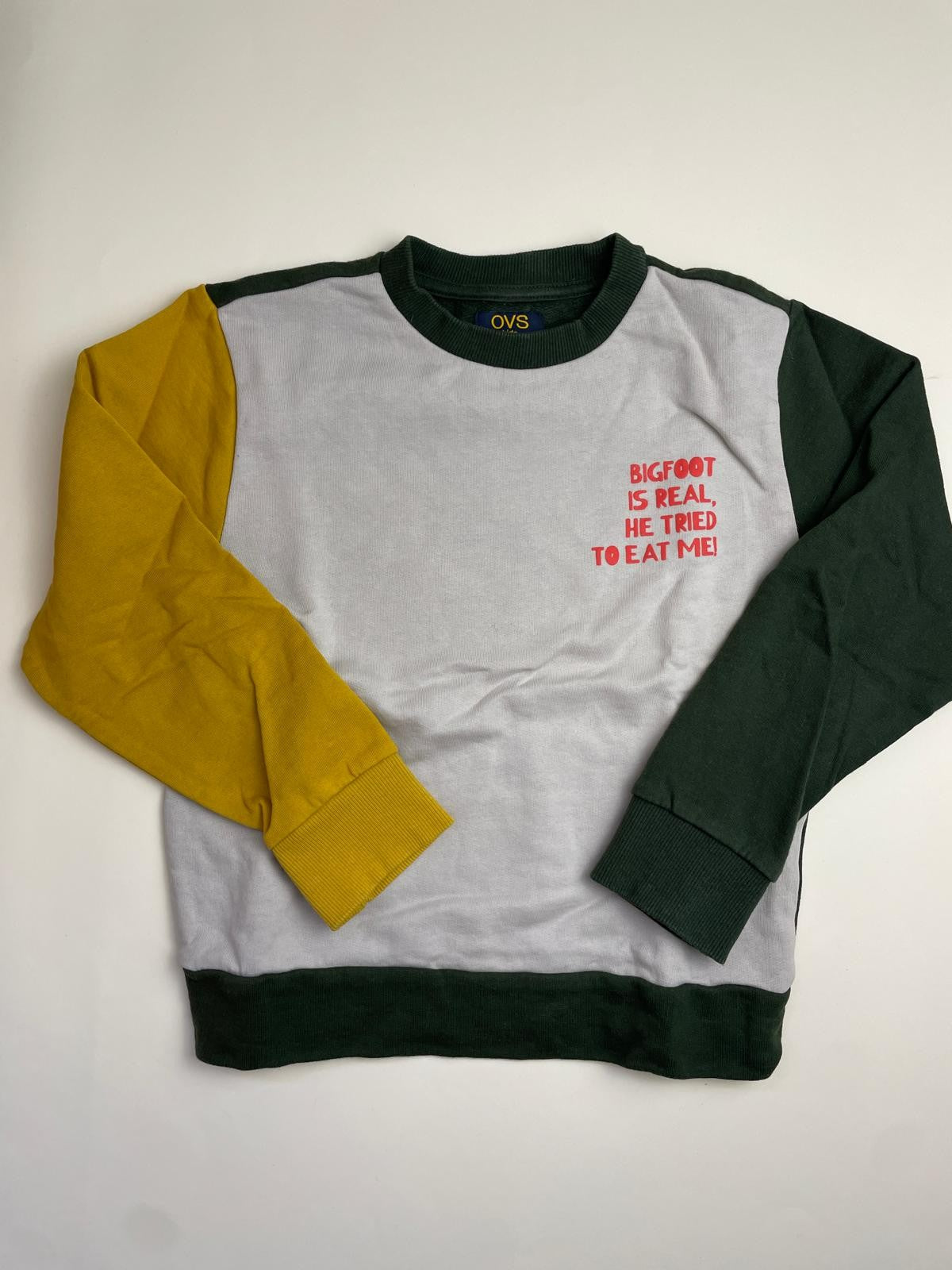 Felpa Color Block 