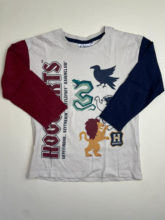 Maglietta a maniche lunghe Harry Potter Hogwarts 