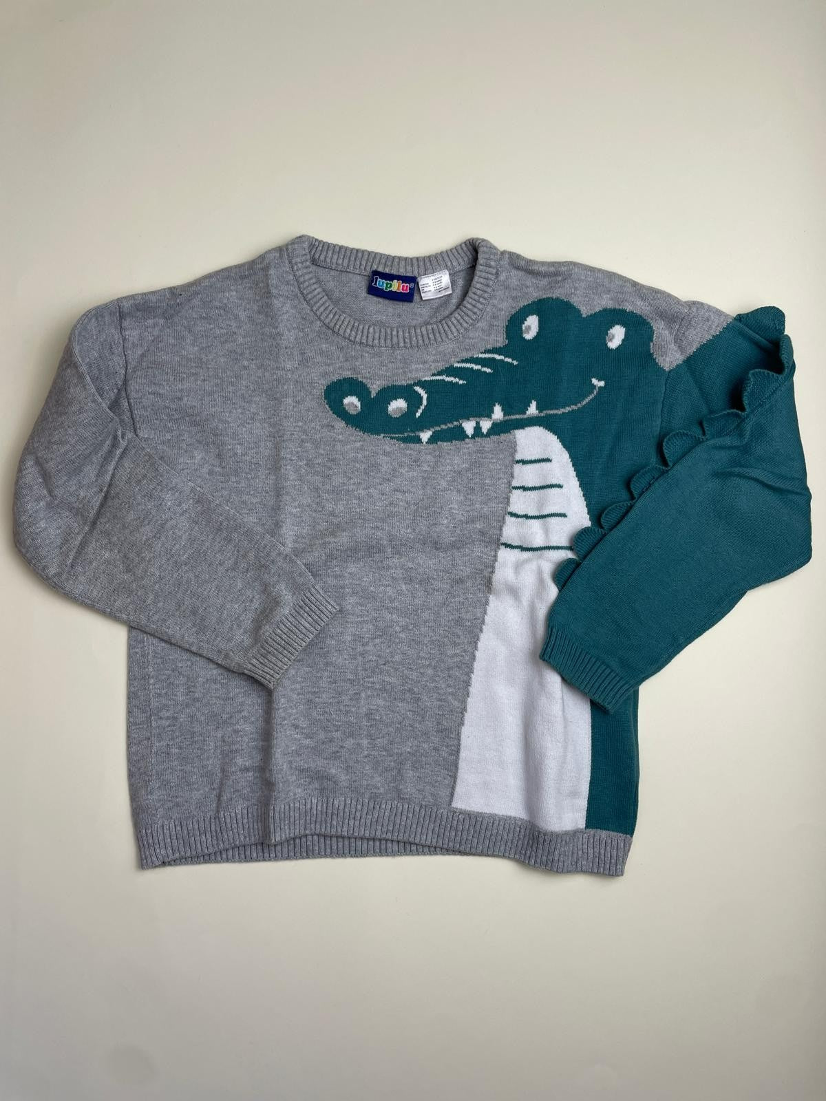 Maglione bambino con coccodrillo