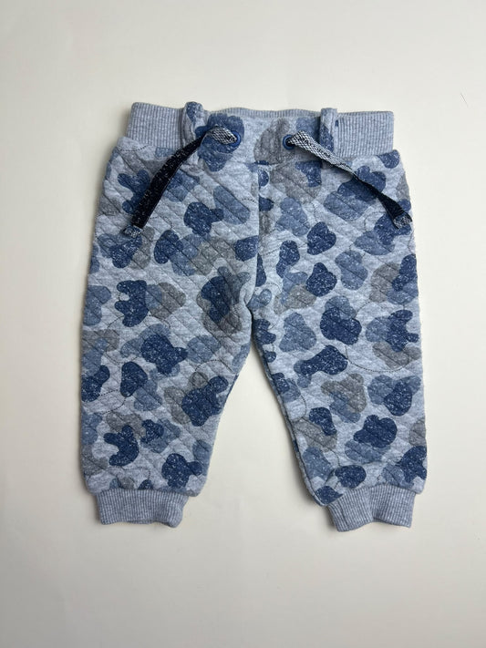 Pantaloni trapuntati mimetici per neonato/bambino