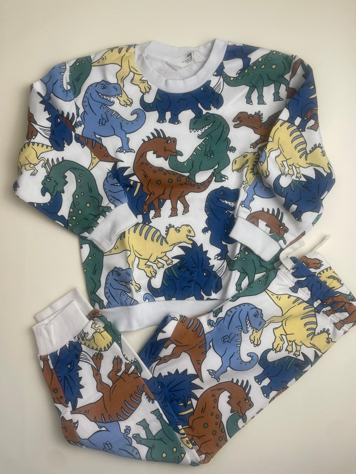 Set tuta  con Stampa Dinosauri