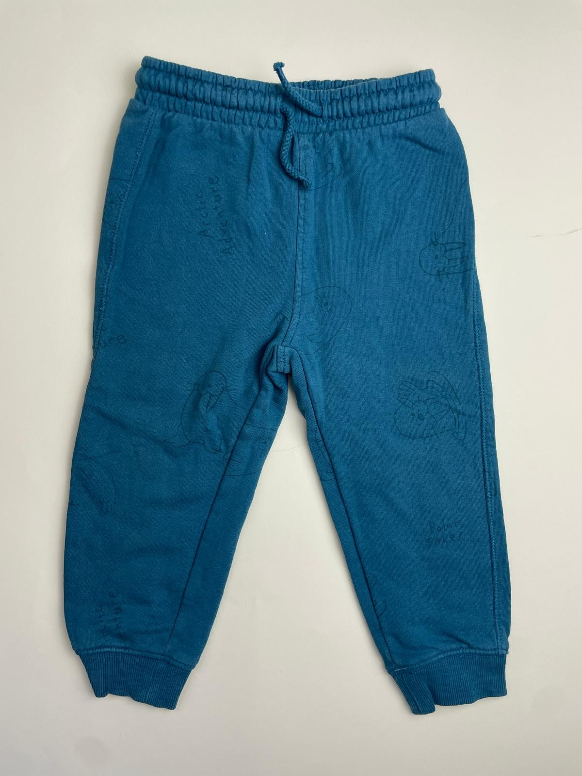 Pantaloni in felpa con stampa 