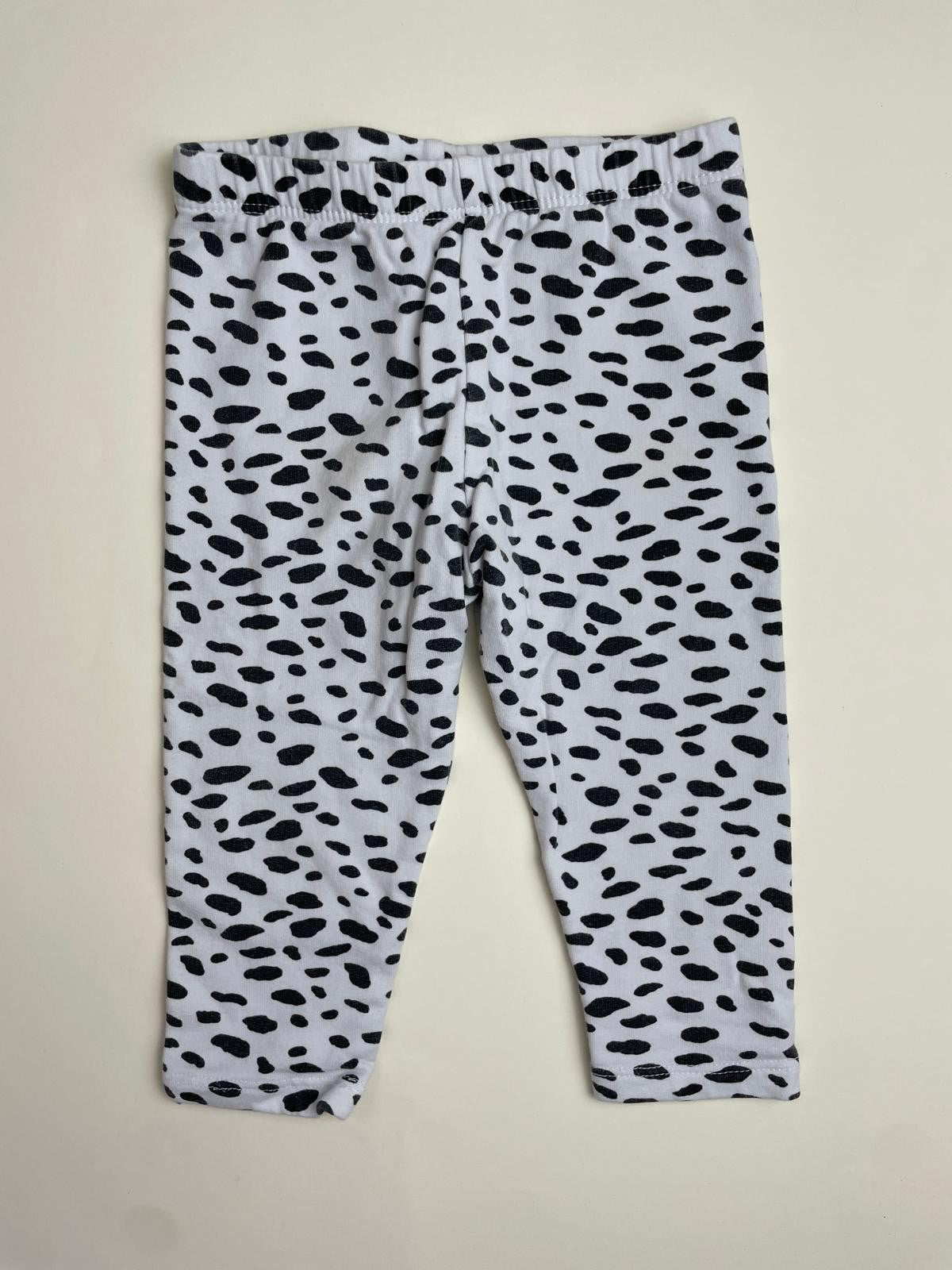 Leggings per bambini con stampa a macchie