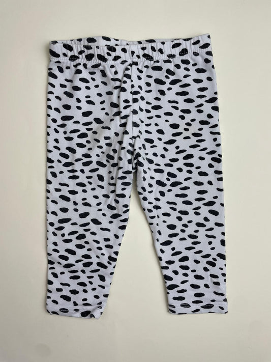 Leggings per bambini con stampa a macchie