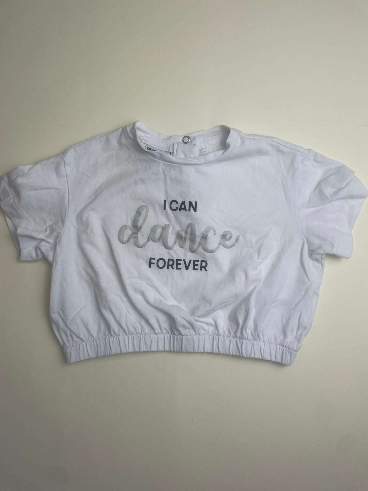Top Bianco con Stampa