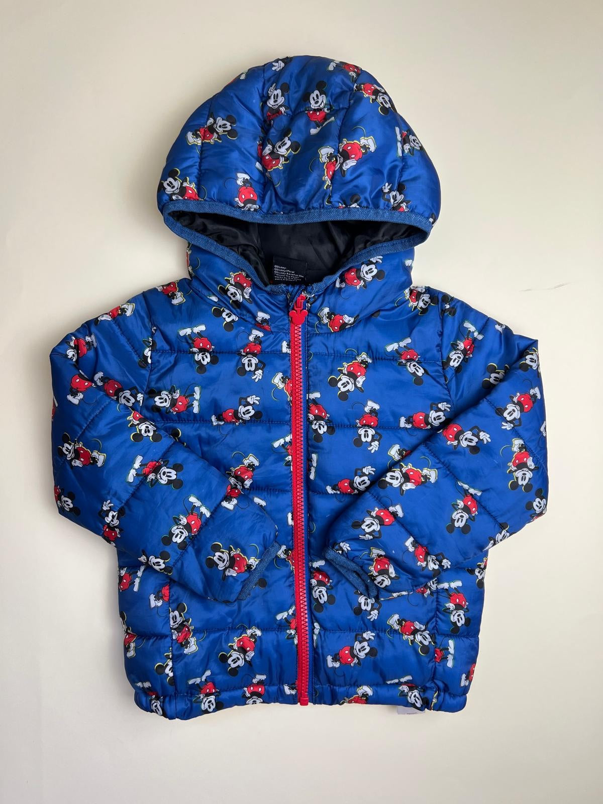 Giacca Piumino Bambino Mickey Mouse Blu