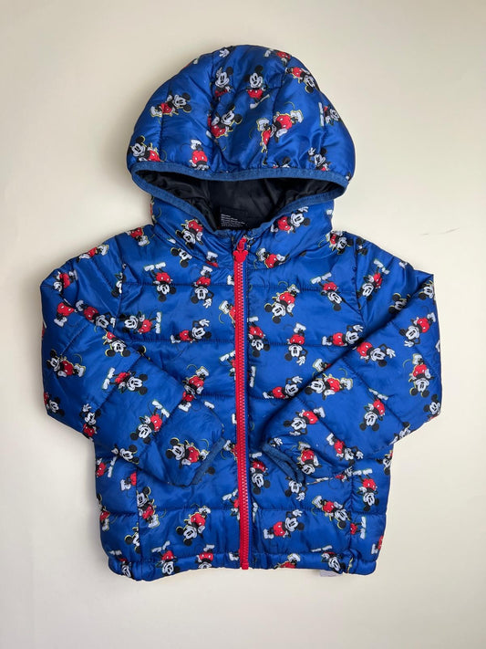 Giacca Piumino Bambino Mickey Mouse Blu