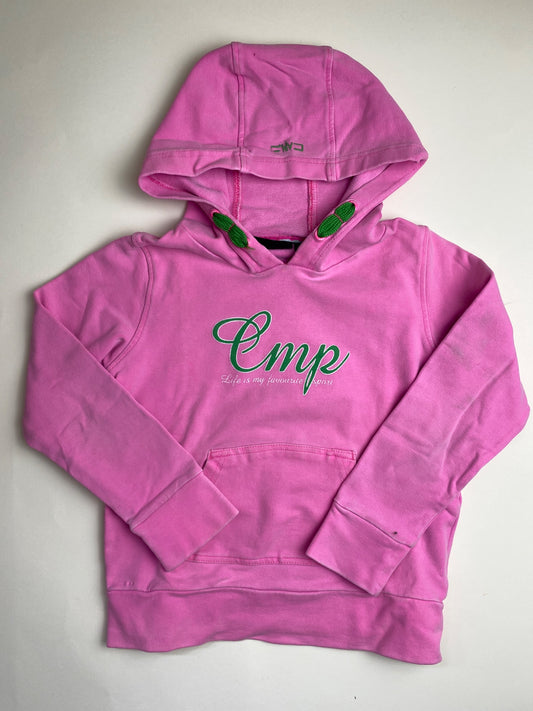 Felpa con cappuccio CMP rosa
