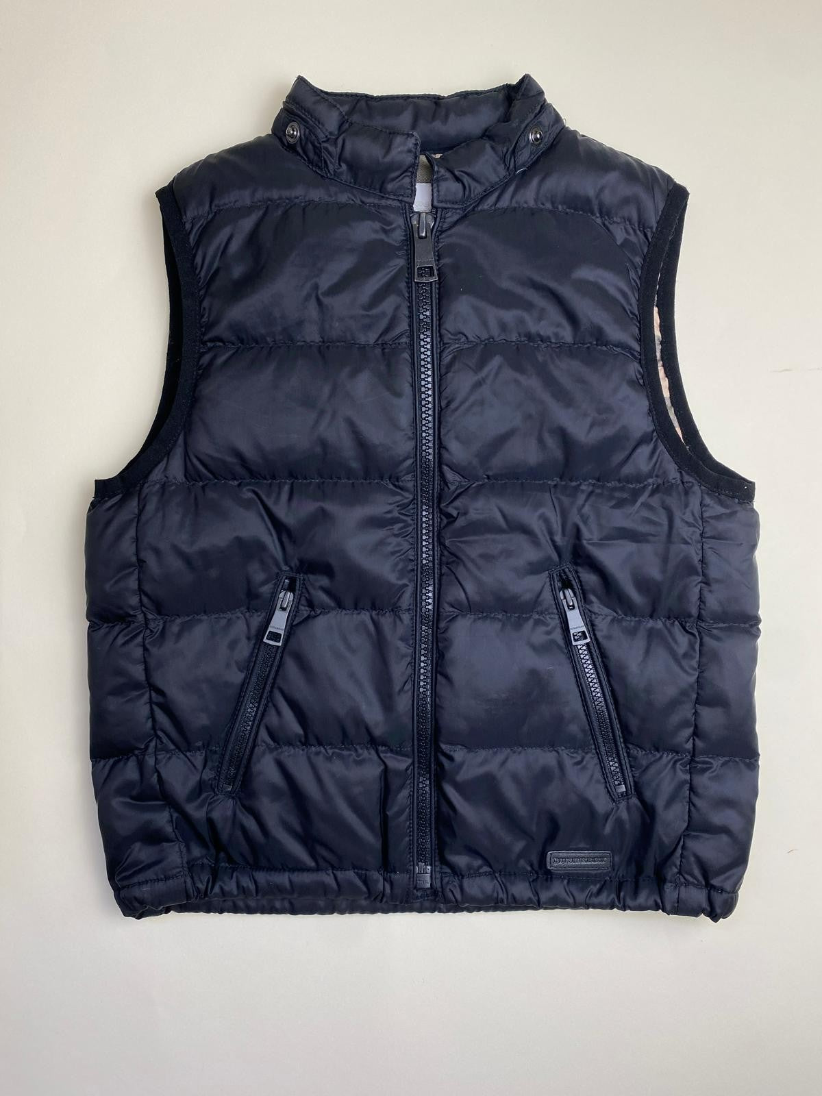 Gilet Piumino Burberry Blu Scuro