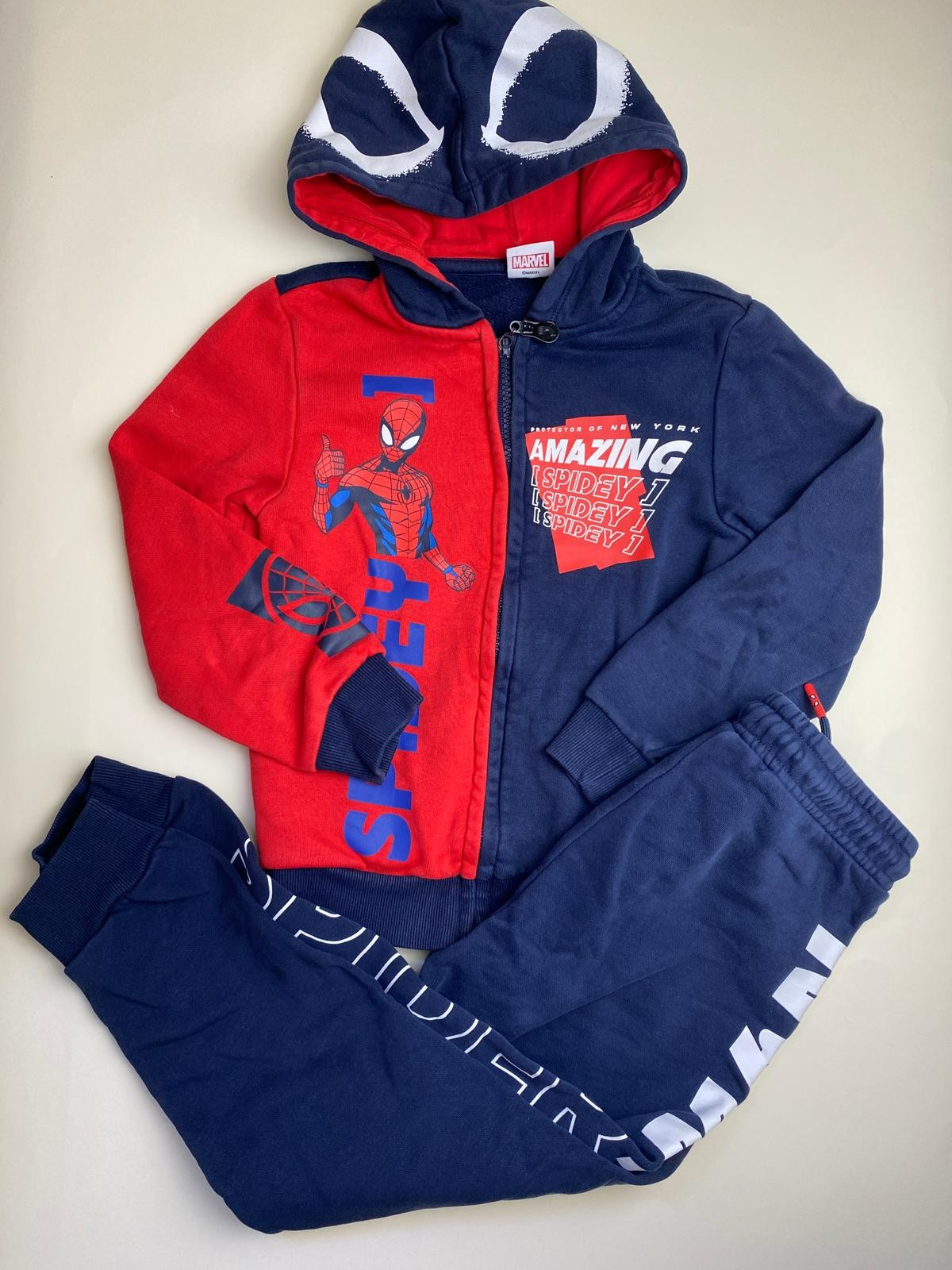 Tuta Bambino Marvel Spider-Man con Cappuccio