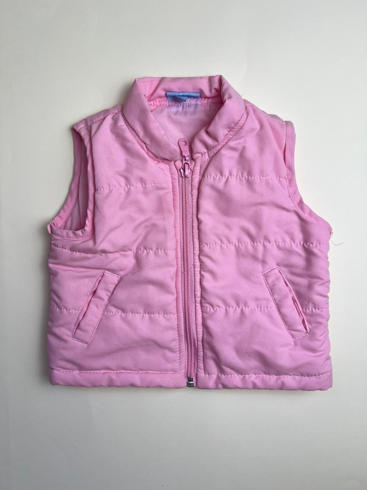 Gilet Imbottito Rosa