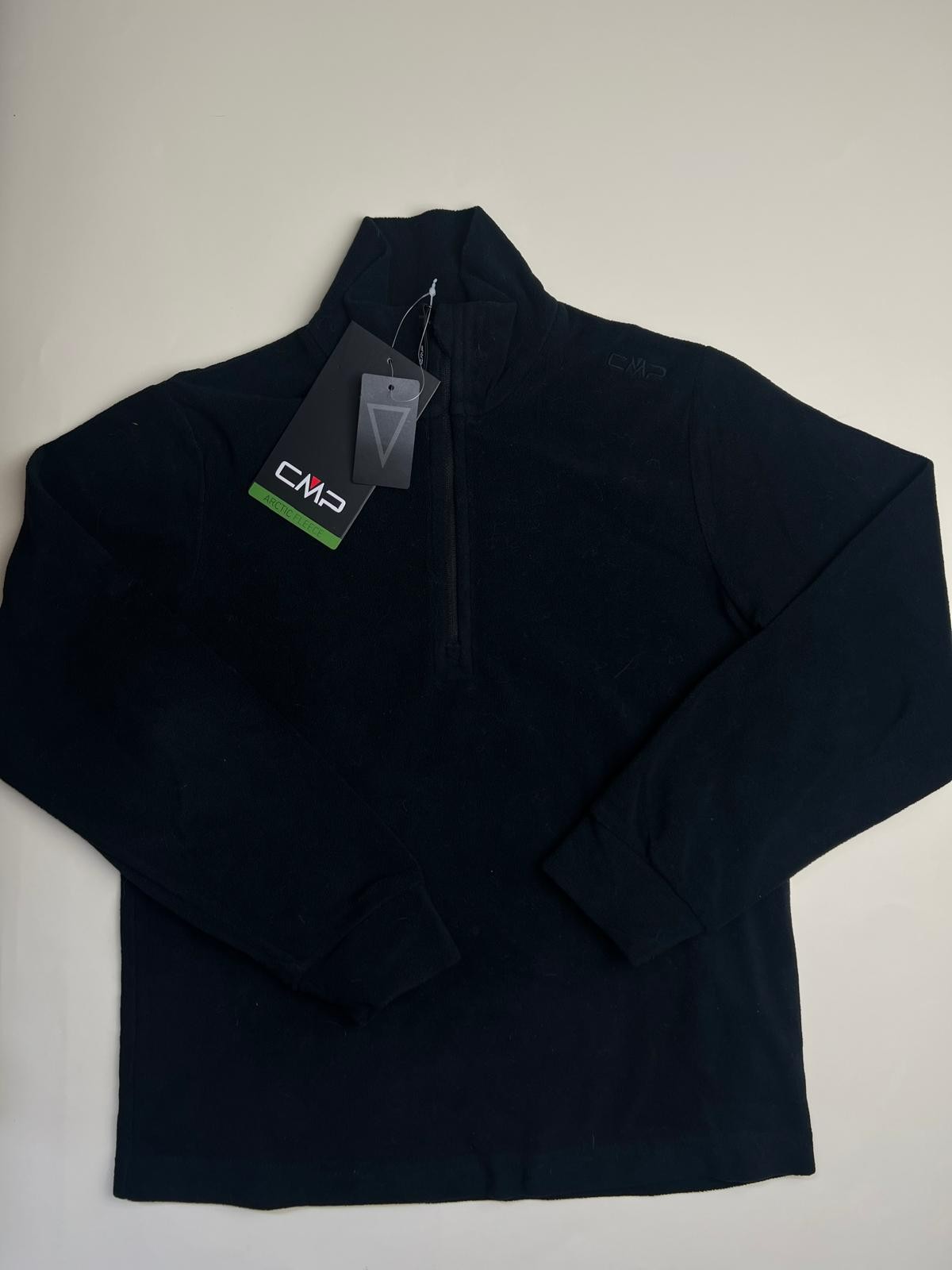 Maglia in pile con Mezza Zip Arctic Fleece Nera
