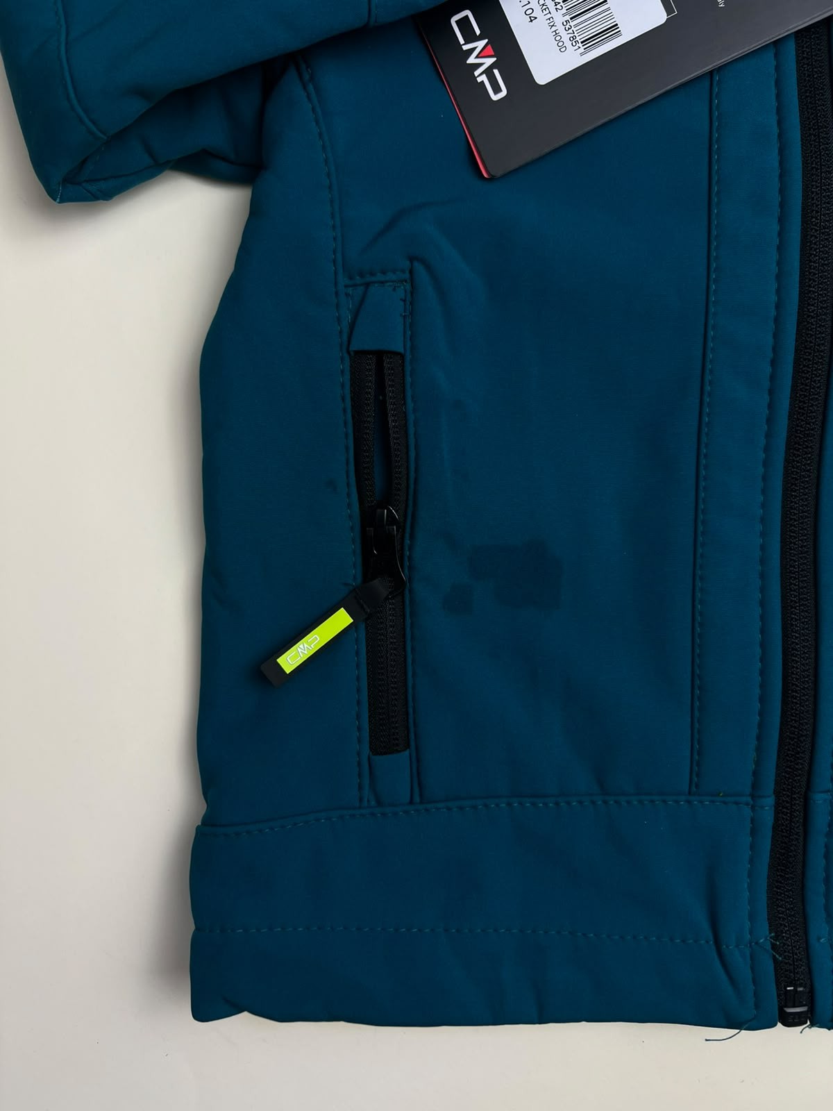 Giacca Softshell Bambino CMP con Cappuccio - difetto