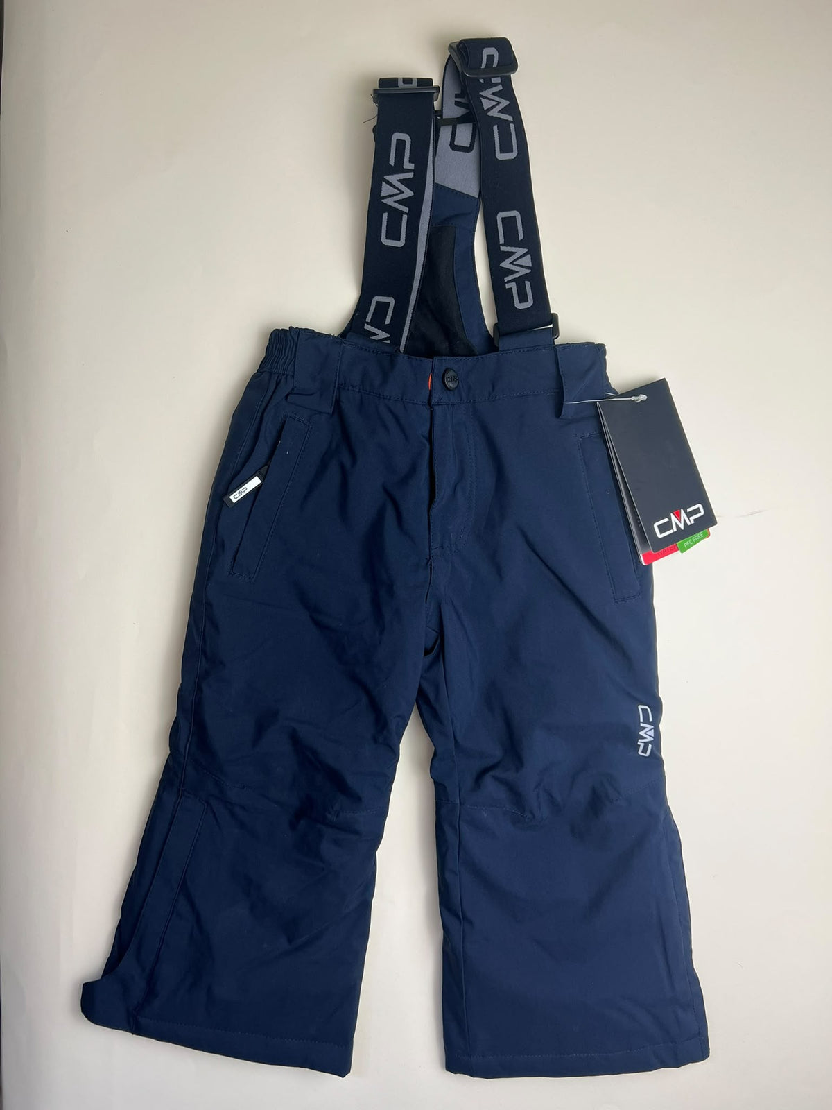 Pantaloni da Sci CMP con Bretelle Blu Scuro - manca un bottone su due (si chiude)