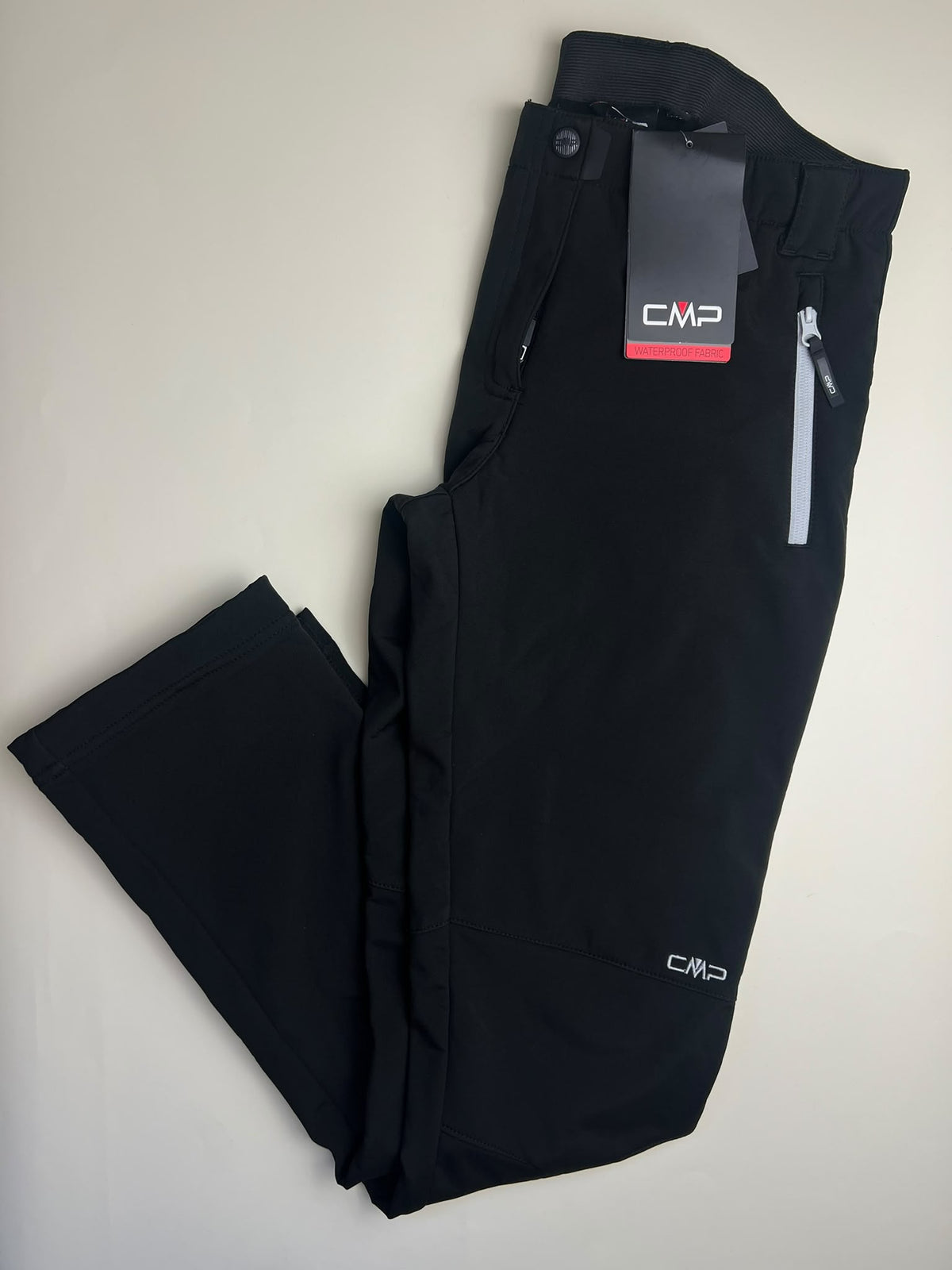 Pantaloni tecnici CMP neri - manca coulisse interna sul fondo gamba