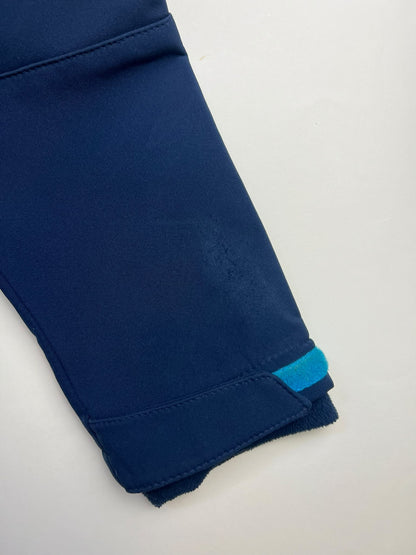 Giacca Softshell CMP con Cappuccio Blu Navy - DIFETTO SU MANICA